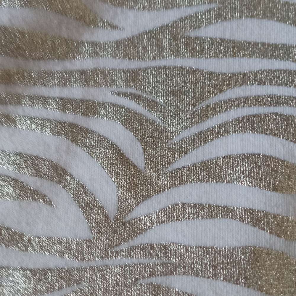 No Boundaries Silver Zebra Tube Top Women - Picture 5 of 7